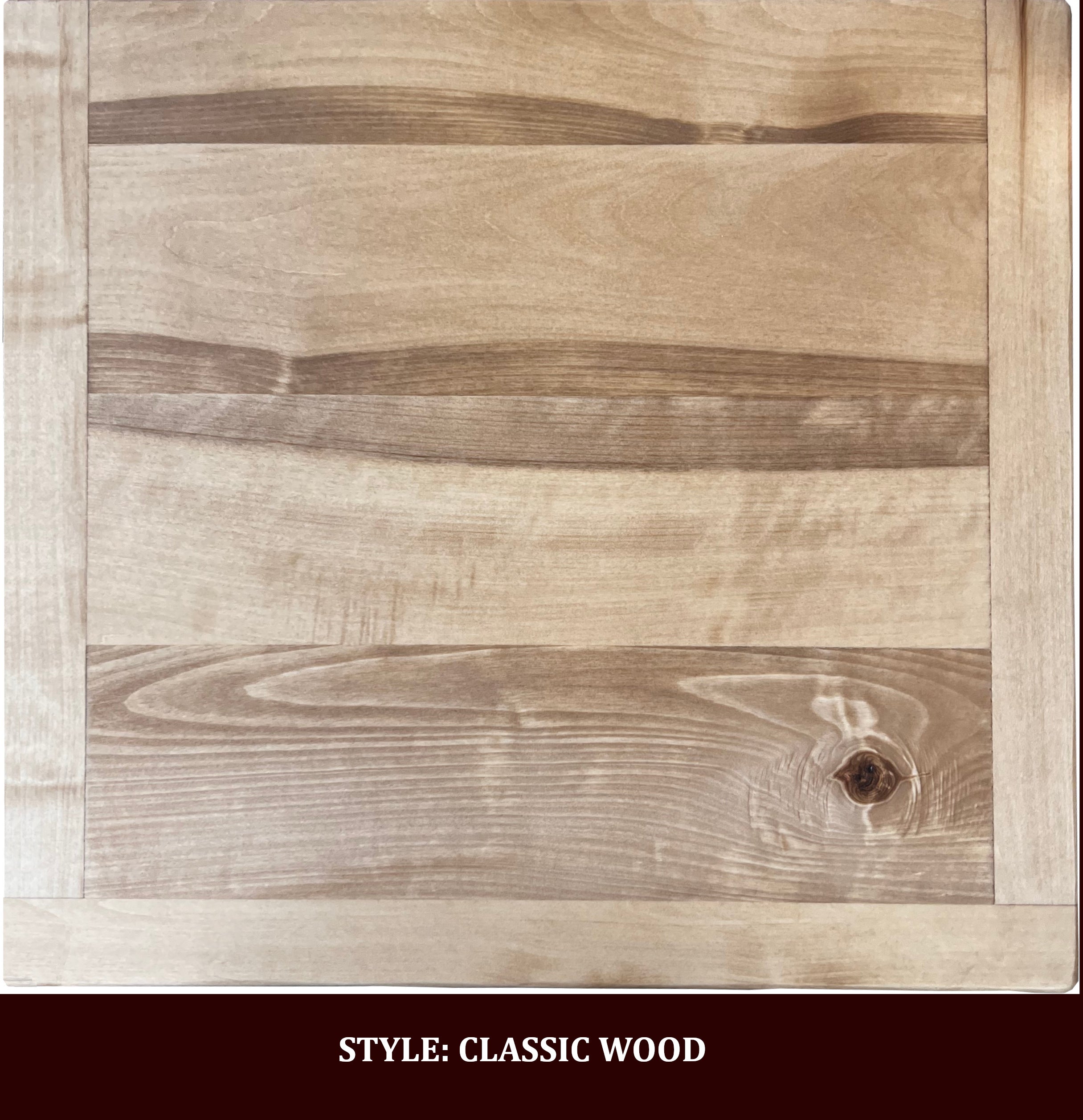 Rustic 4 Drawer Chest in Heritage