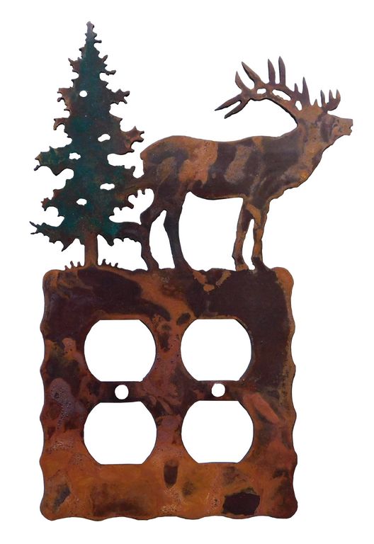 Duplex Metal Wall Plate