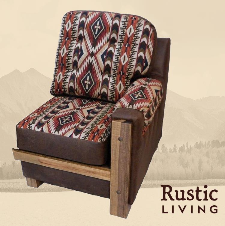 Rustic Farmhouse RH Mountain Comfort Chair