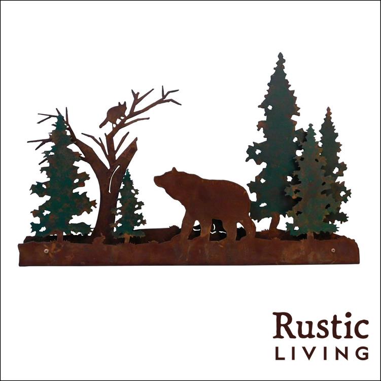 Old Timber Metal Wall Art