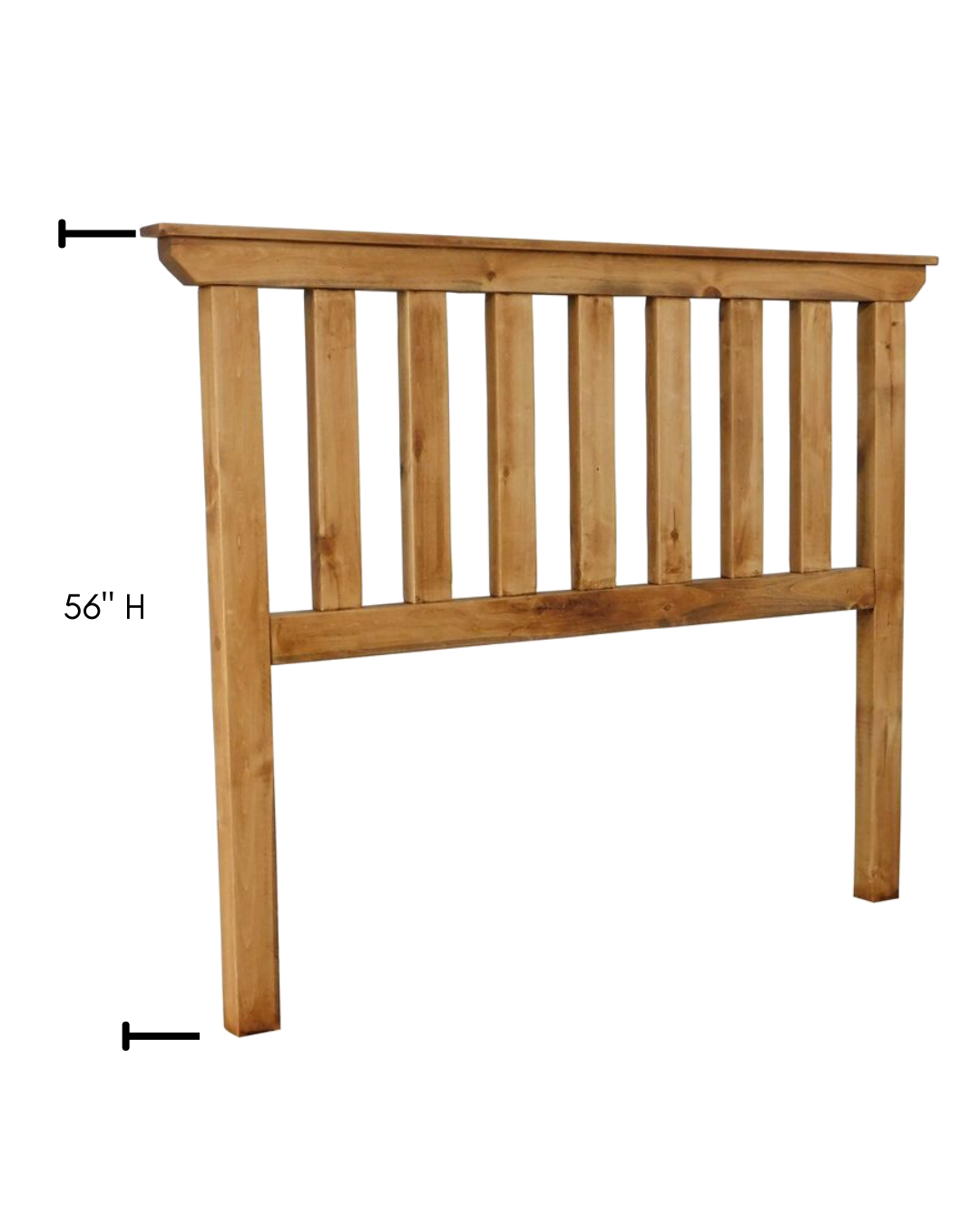 Aspen Rustic Telluride Headboard in Timberframe