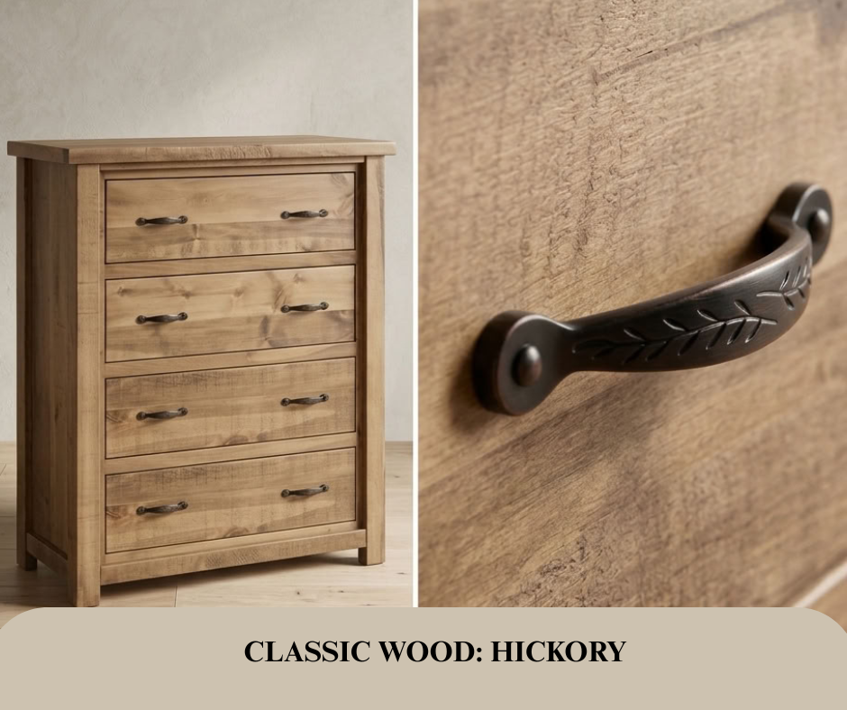 Rustic Farmhouse 4 Drawer Chest in Artisan