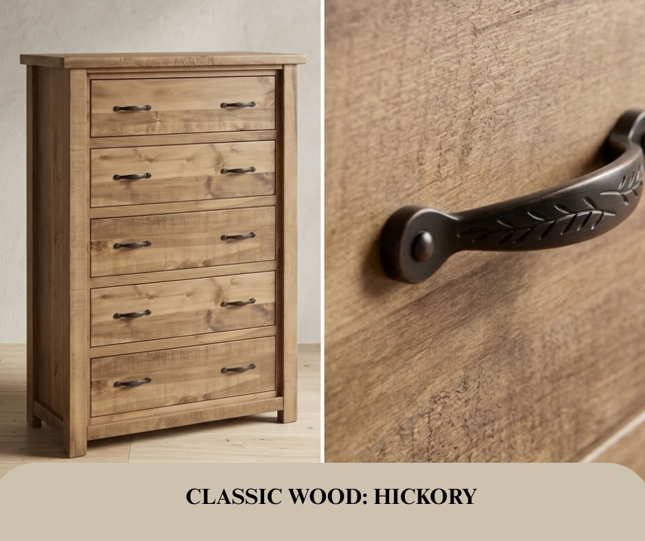Rustic Farmhouse 5 Drawer Chest in Artisan