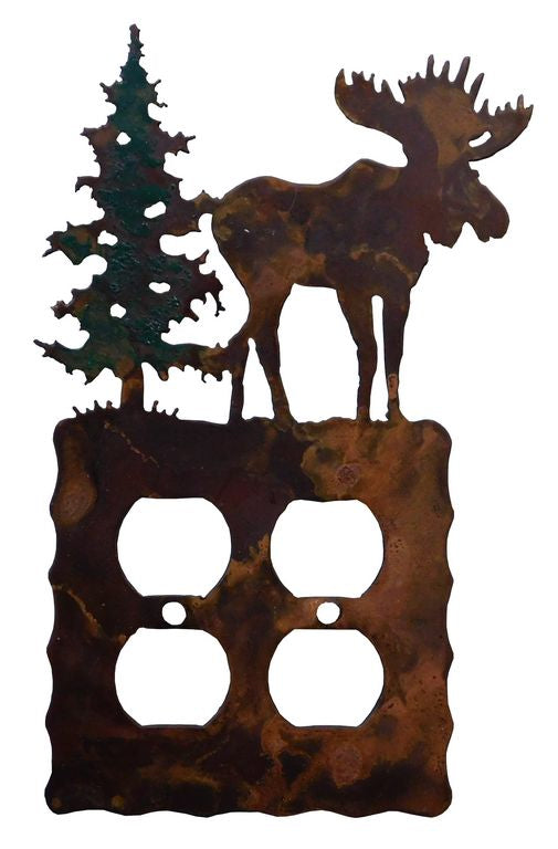 Duplex Metal Wall Plate
