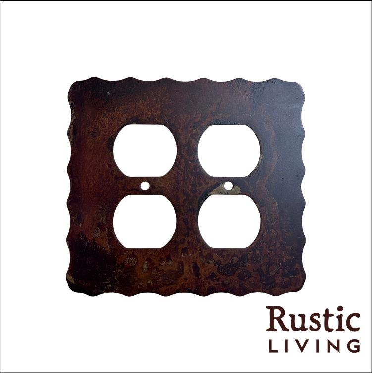 Duplex Metal Wall Plate