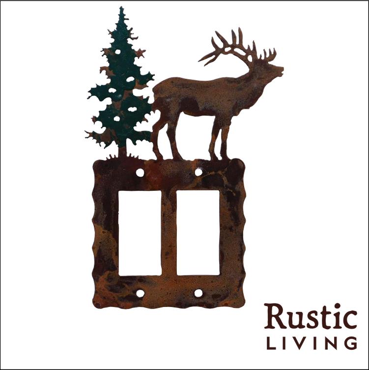 Rocker Metal Wall Plate