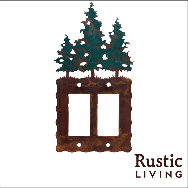 Rocker Metal Wall Plate