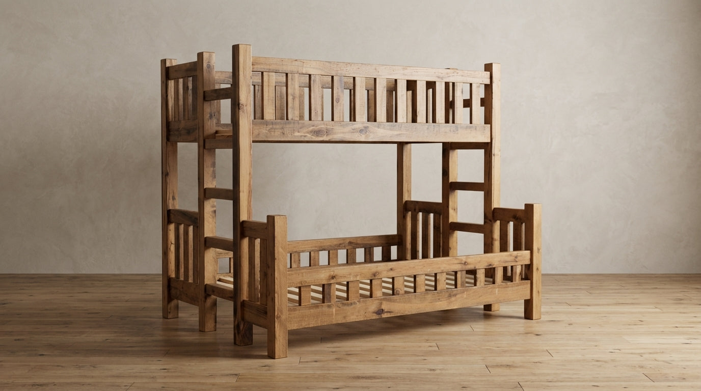 Rustic Farmhouse Bunk Bed