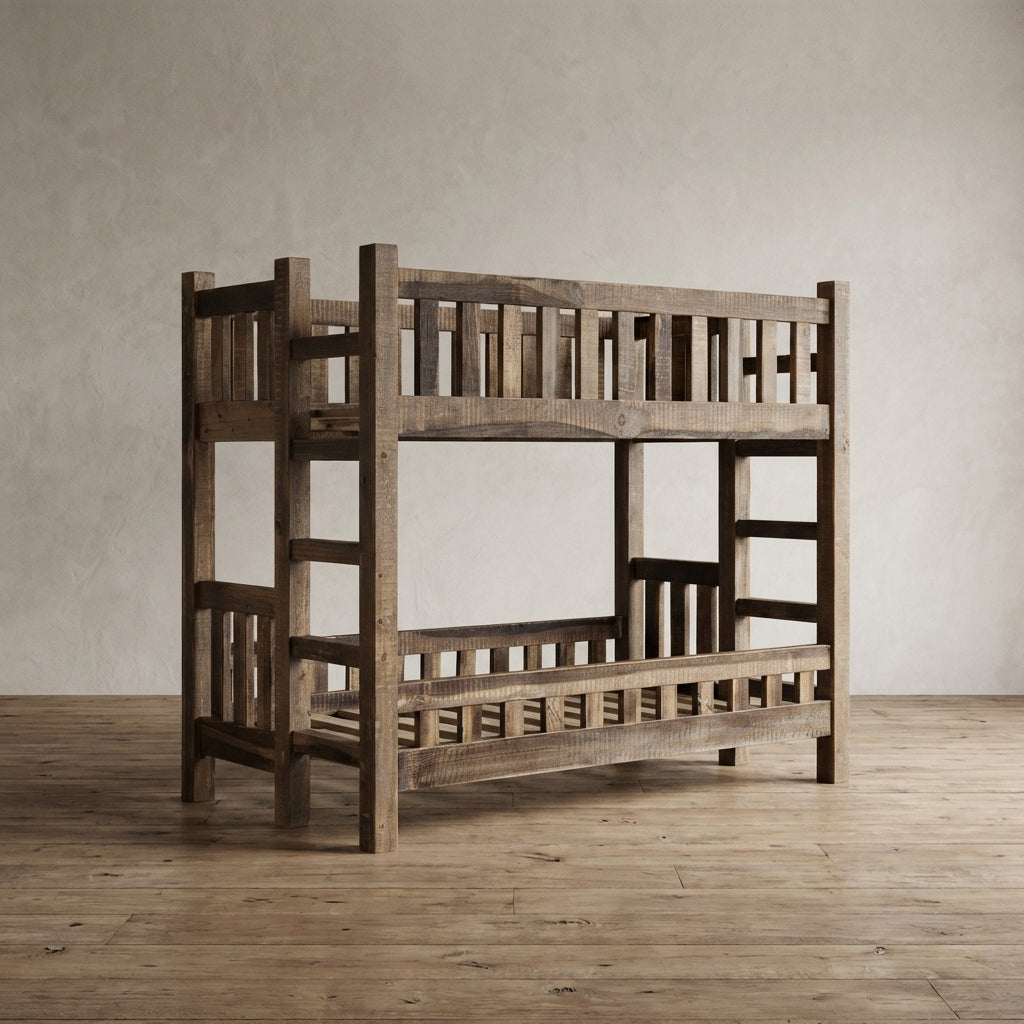 Rustic Farmhouse Bunk Bed