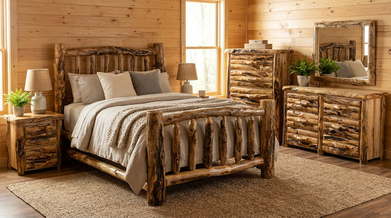 Rustic Log & Farmhouse Furniture | Handcrafted Furniture Alamosa, CO