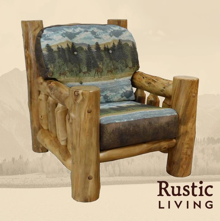 Log Timber Comfort Chair