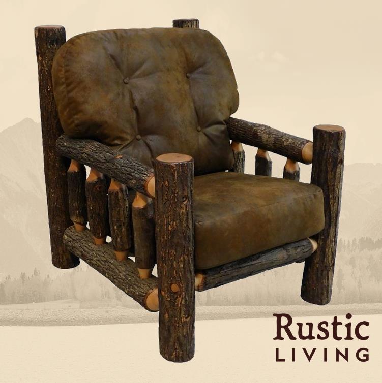 Log Timber Comfort Chair