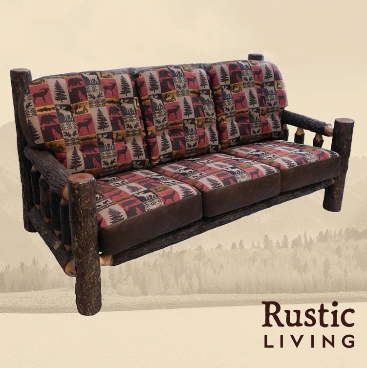 Log Timber Comfort Sofa