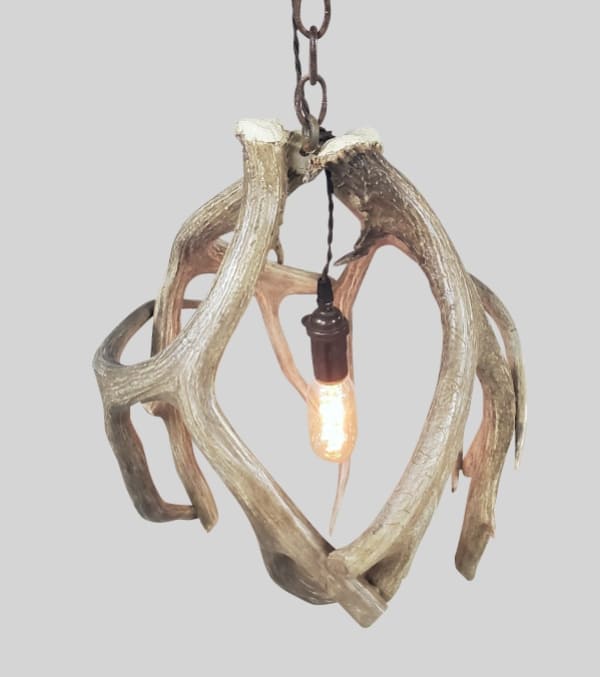 Muledeer Pendant Globe - mountain modern pendant