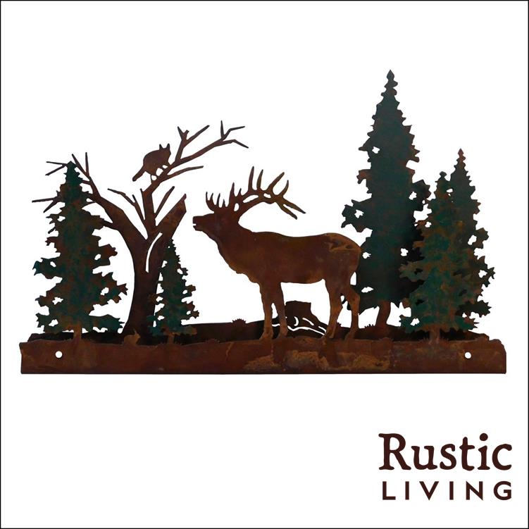 Old Timber Metal Wall Art