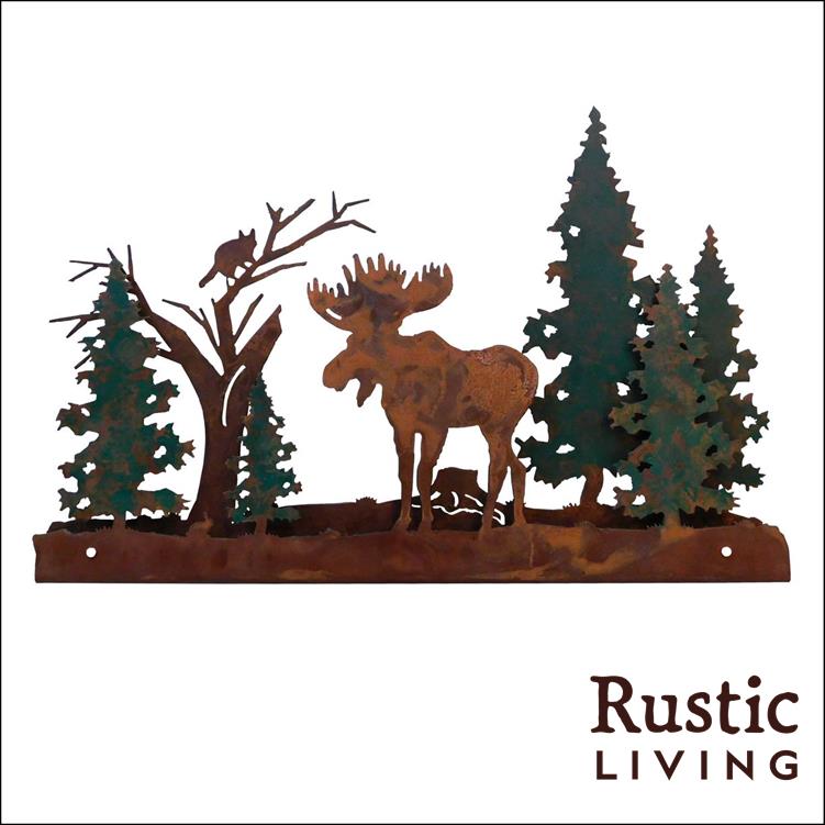 Old Timber Metal Wall Art
