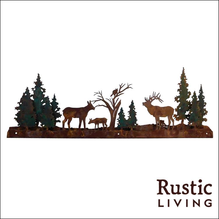 Old Timber Metal Wall Art