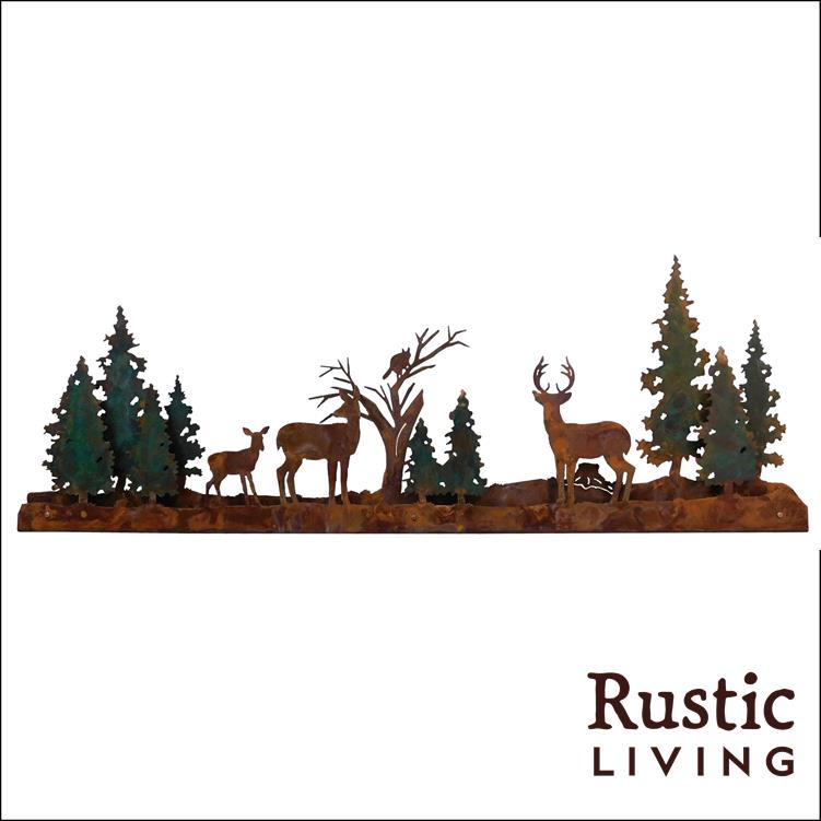 Old Timber Metal Wall Art