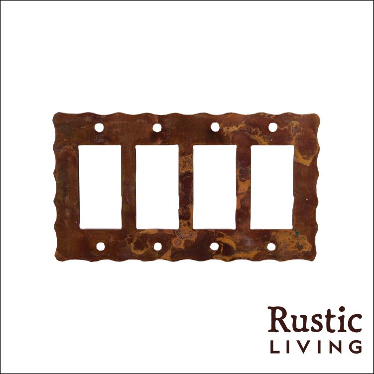 Rocker Metal Wall Plate