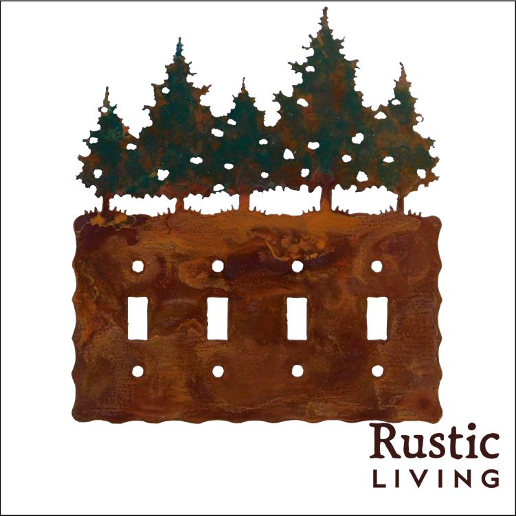 Rocker Metal Wall Plate