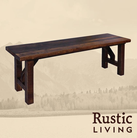 Rustic Dining Bench