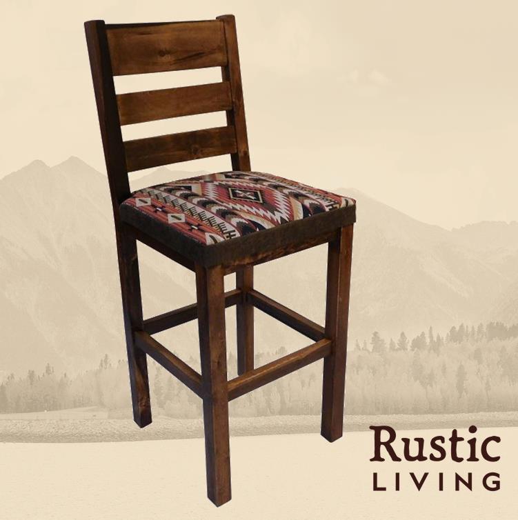 Rustic Frisco Bar Chair