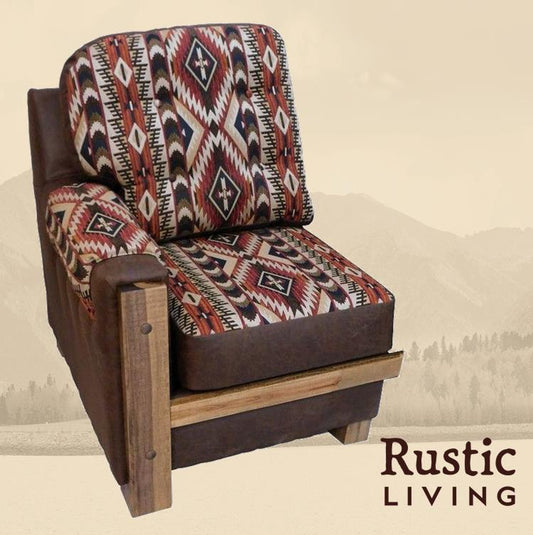 Rustic LH Mountain Comfort Chair