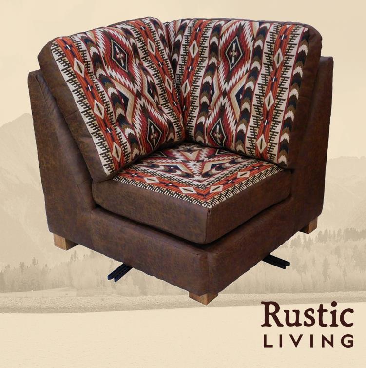 Rustic Mountain Comfort Corner Section