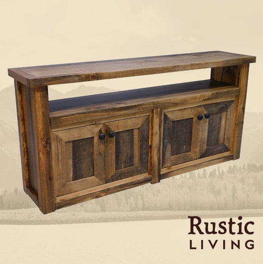 Rustic Television Stand in Artisan