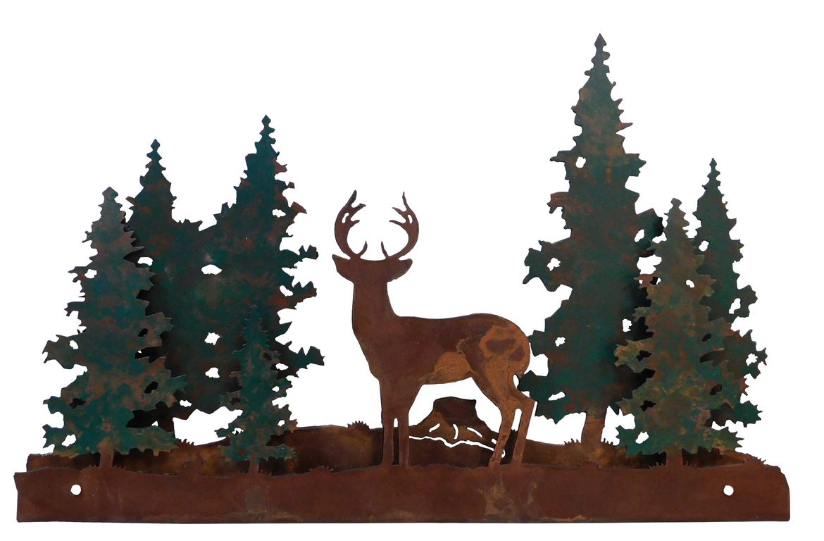 Woodland Metal Wall Art