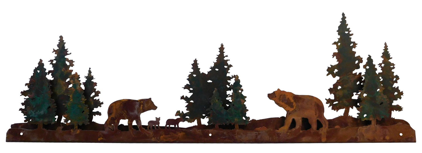 Woodland Metal Wall Art