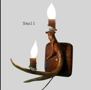 Whitetail Antler Series Sconce- Small