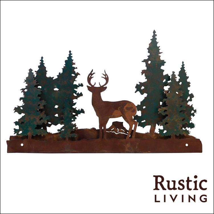 Woodland Metal Wall Art
