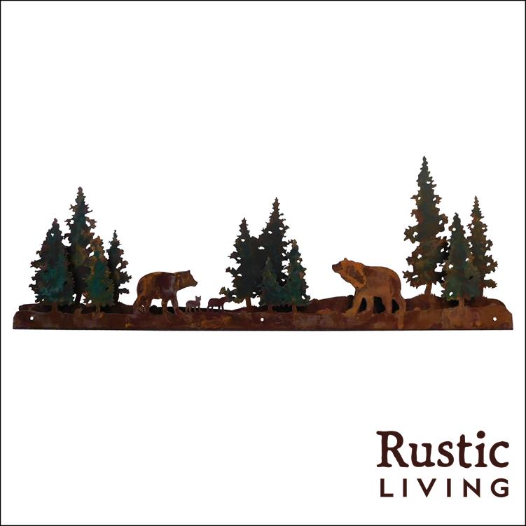 Woodland Metal Wall Art