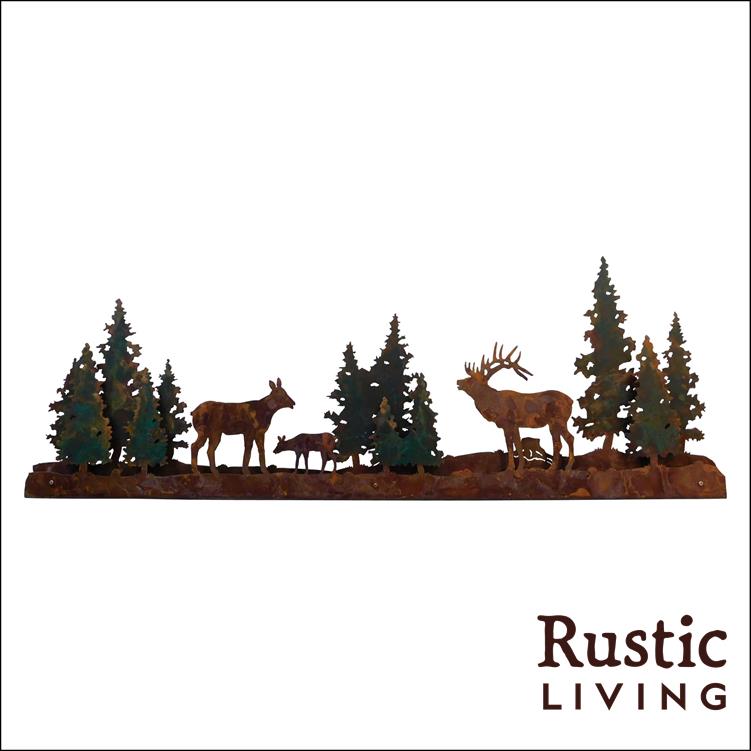 Woodland Metal Wall Art
