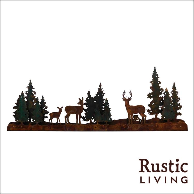 Woodland Metal Wall Art